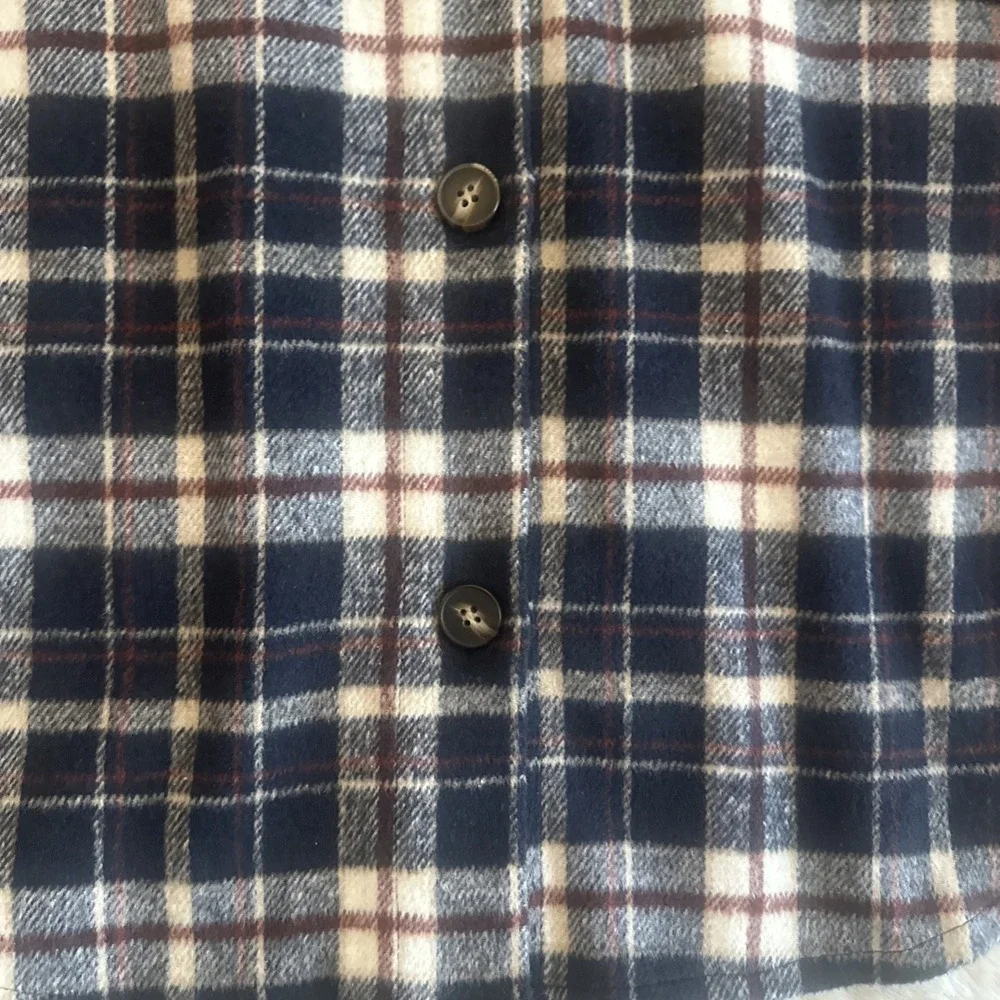 Vintage  Active Usa Multicolor Flannel‎ M  Shirt